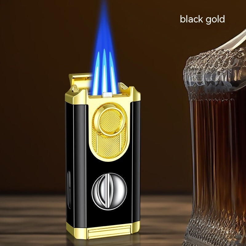 Cigar Holding Torch Lighter
