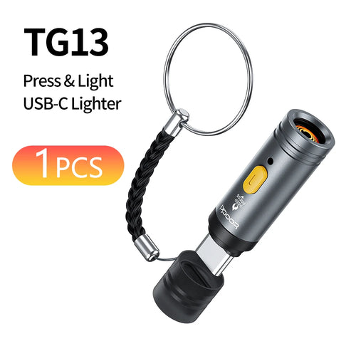 Toocki TG13/14 Type-C Mini Electric Lighter Plug&Play Blow to Light