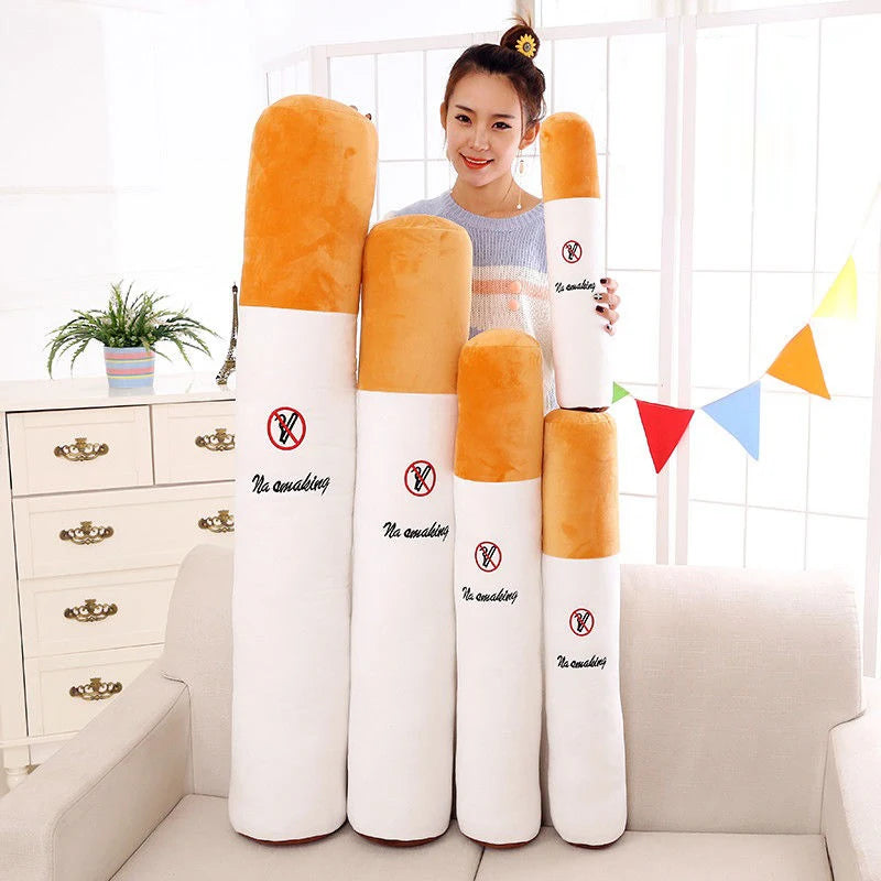Nice Creative Smoking Cylindrical Sleeping Cushion Cigarette Pillow