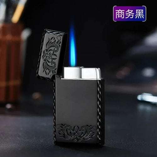 Windproof  Waterproof Metal Lighter Electroplated Dragon Embossed