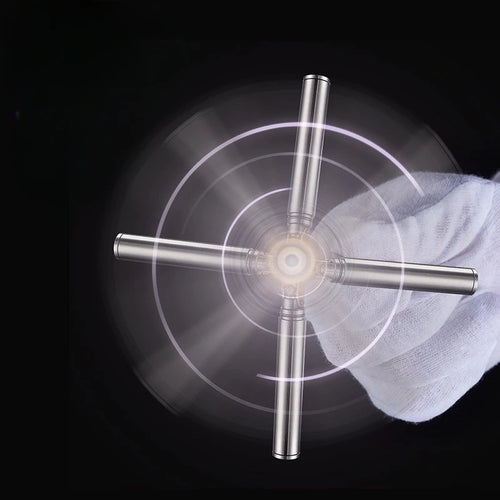 2024 New Brass Kerosene Nunchaku Lighter Windproof Mini Retro Grinding