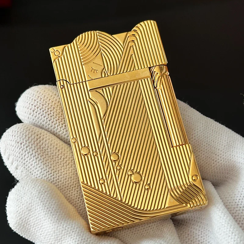 S.T Dupont Lighter Premium Gifts Sleeping Mermaid Golden Lighter