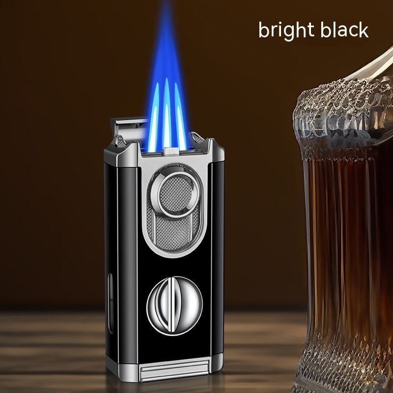 Cigar Holding Torch Lighter